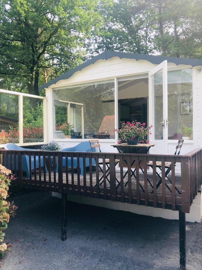 אנסחדה Tiny House 'T Heidehoes In Usselo מראה חיצוני תמונה